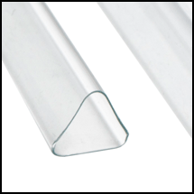 triangular plastic extrusion